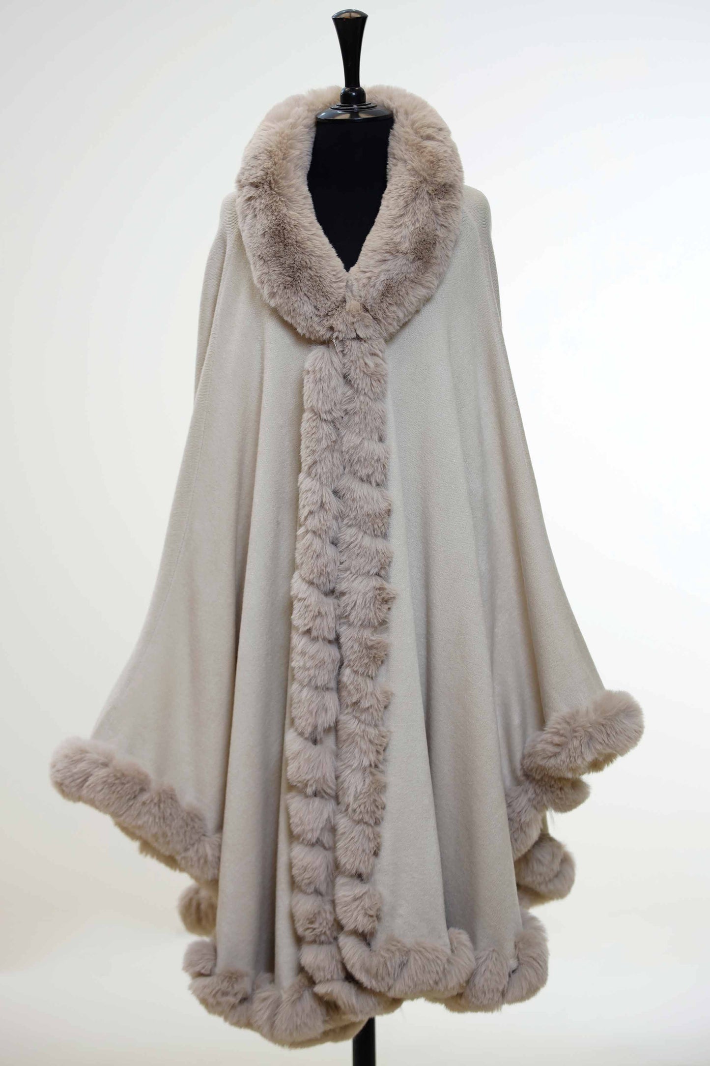Nishat Linen - Skin Cape Shawl-434382126