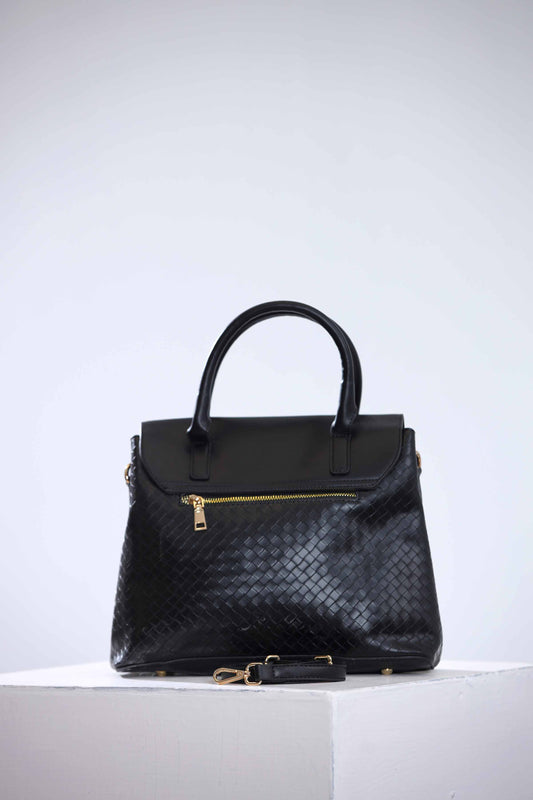 Nishat Linen - Black Hand Bag-434612103