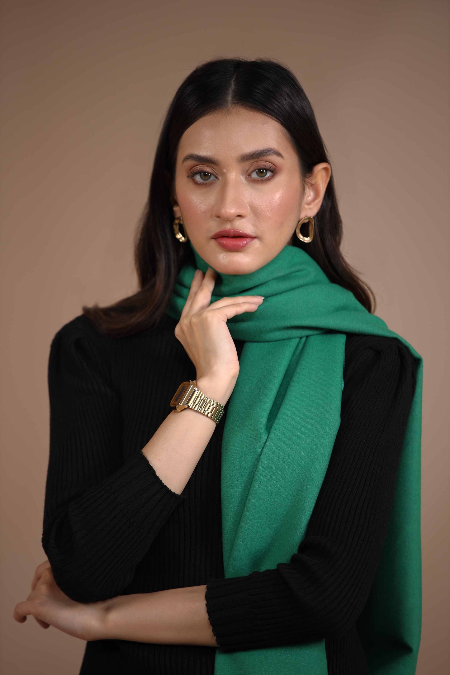 Nishat Linen - Green Shawl-434782104