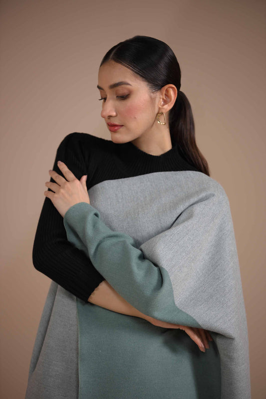 Nishat Linen - Green Shawl-434952104