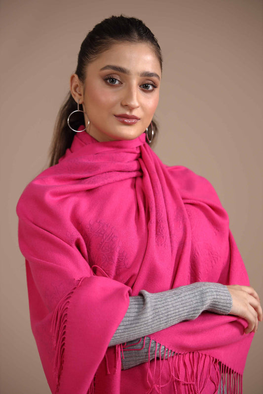 Nishat Linen - Rose Shawl-434962115