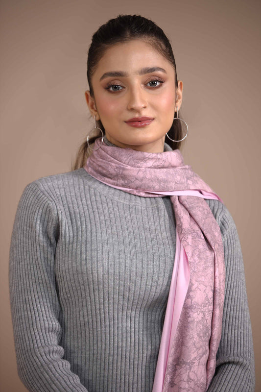 Nishat Linen - Pink Shawl-434972105