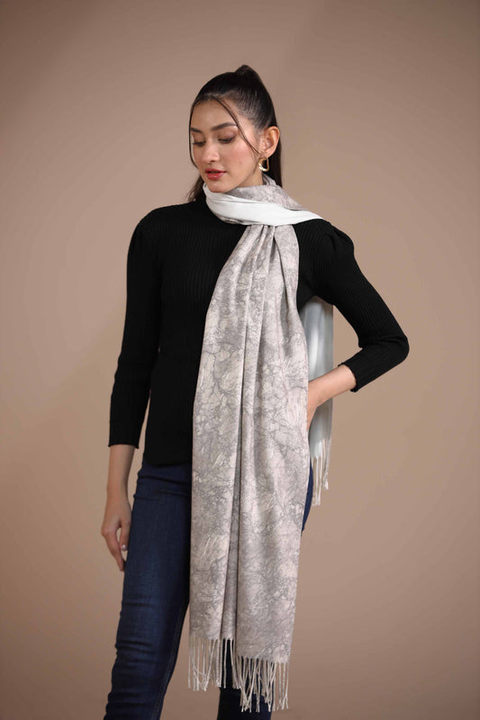 Nishat Linen - Beige Shawl-434972118