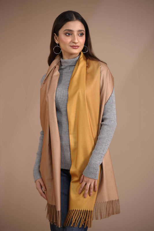 Nishat Linen - Yellow Shawl-434982102