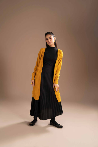 Nishat Linen - Yellow Long Sweater