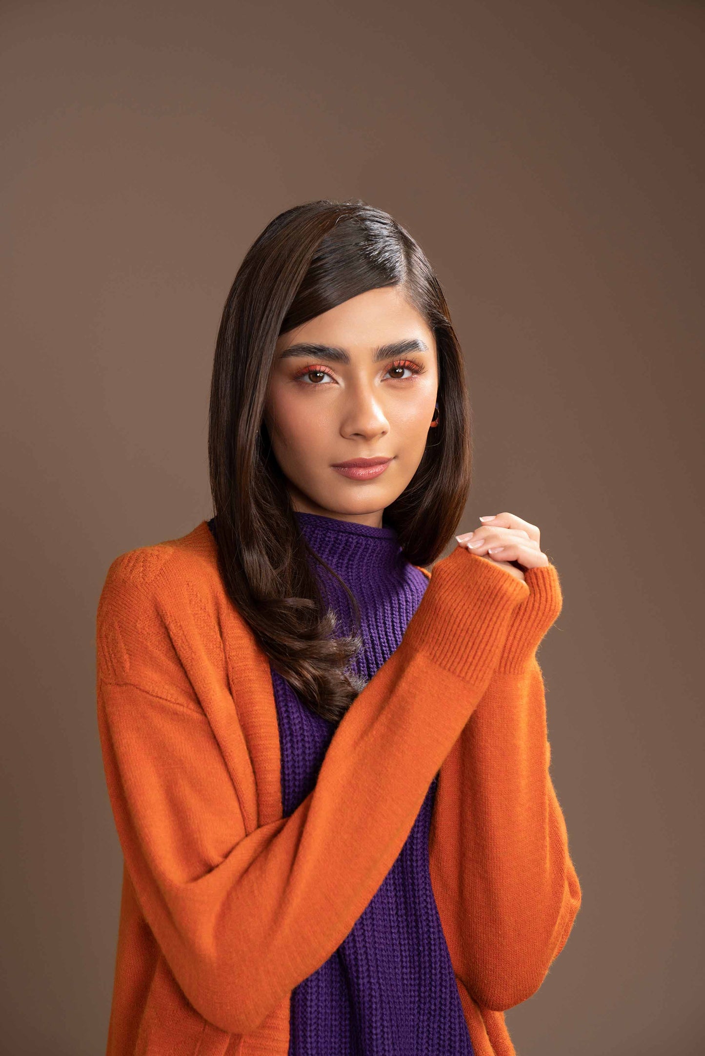Nishat Linen - Orange Long Sweater