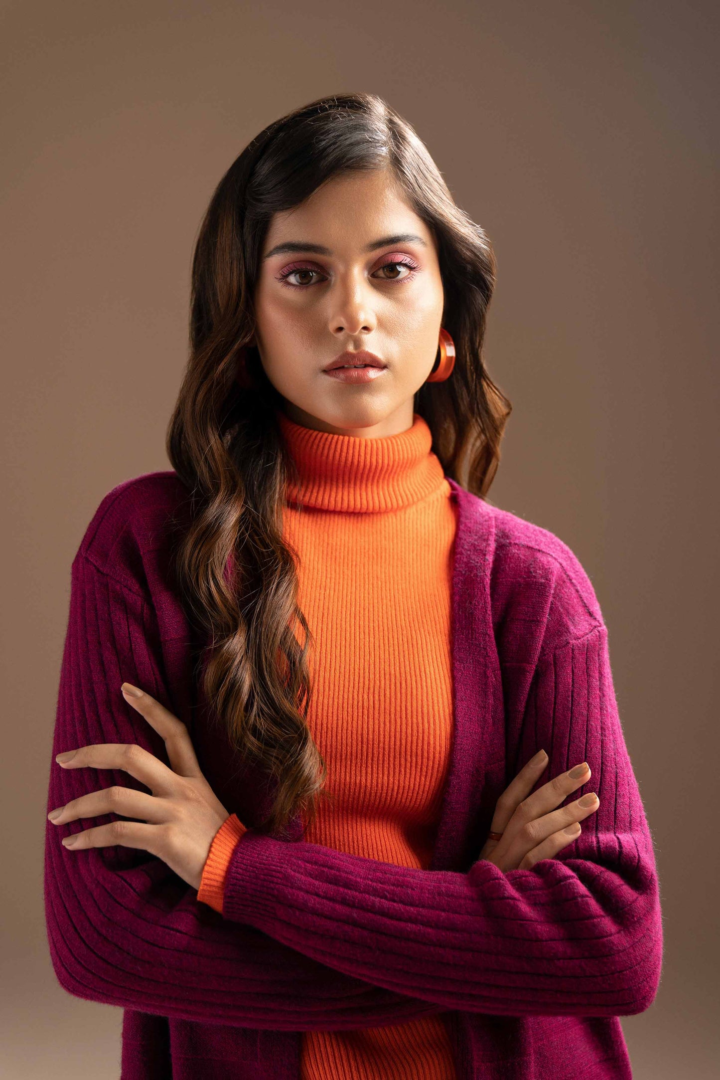 Nishat Linen - Purple Long Sweater