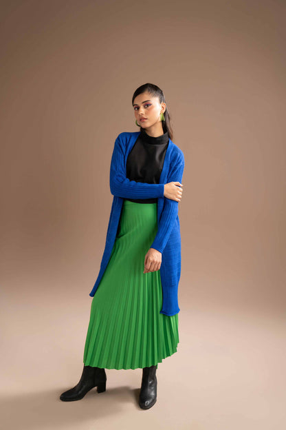 Nishat Linen - Navy Long Sweater