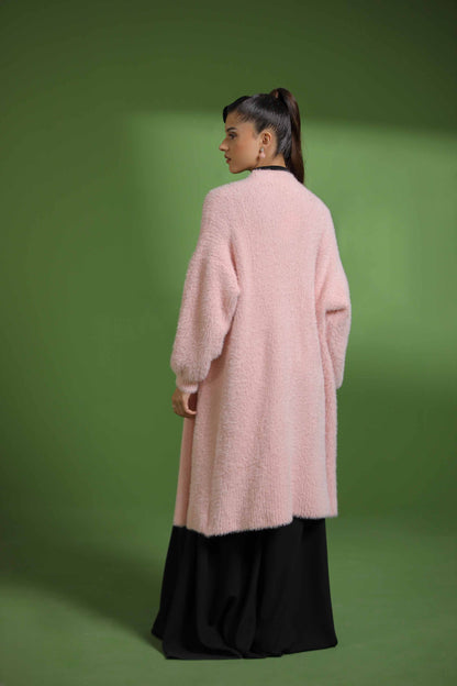 Nishat Linen - Pink Long Sweater