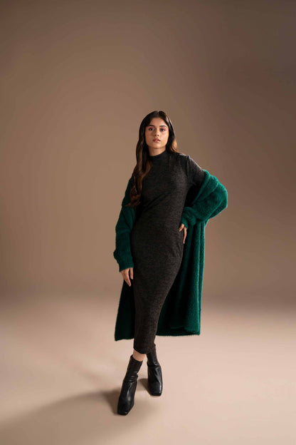 Nishat Linen - Green Long Sweater