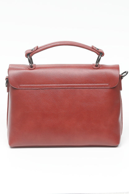 Nishat Linen - Red Hand Bag-556542101-S22