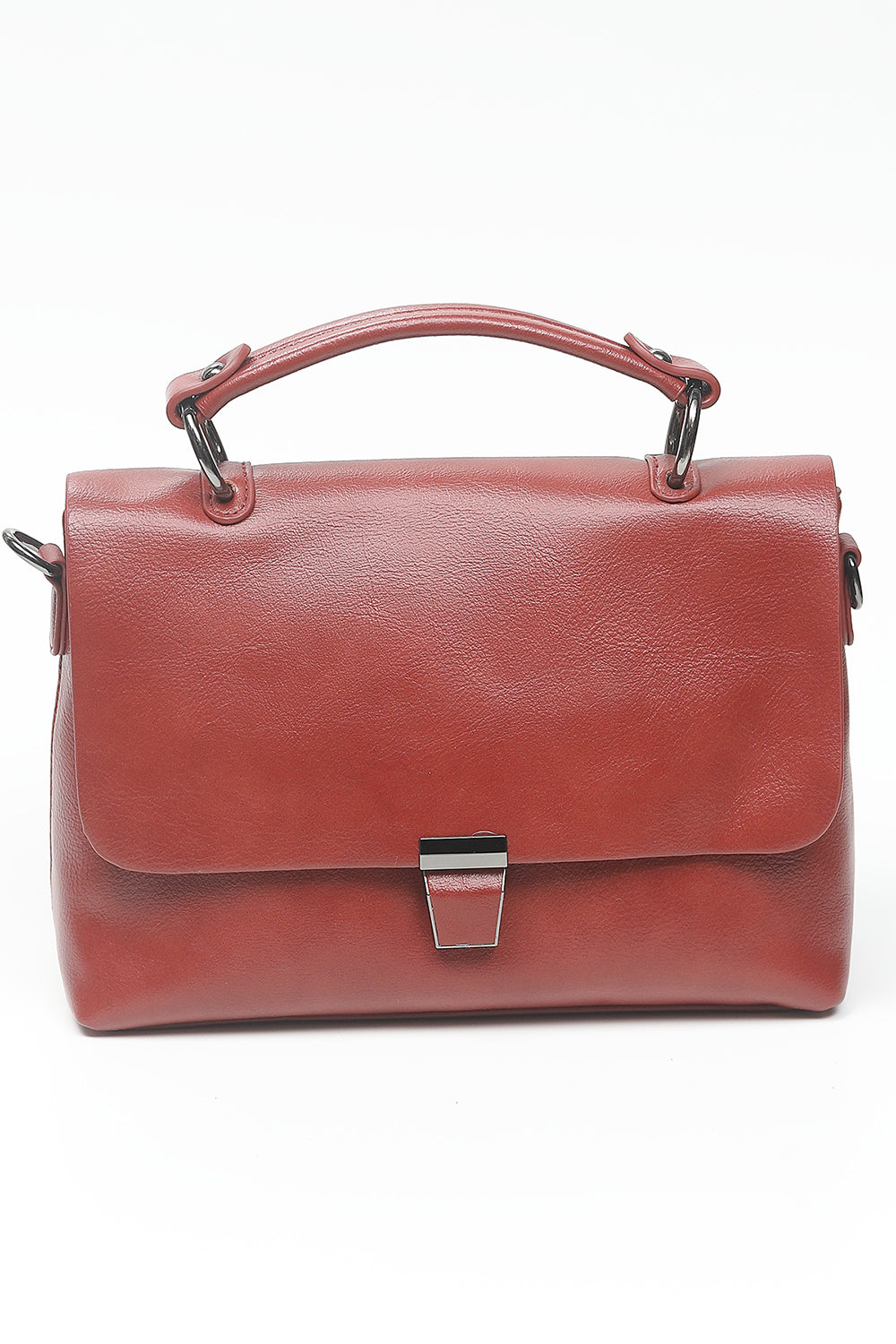 Nishat Linen - Red Hand Bag-556542101-S22