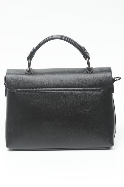 Nishat Linen - Black Hand Bag-556542103-S22