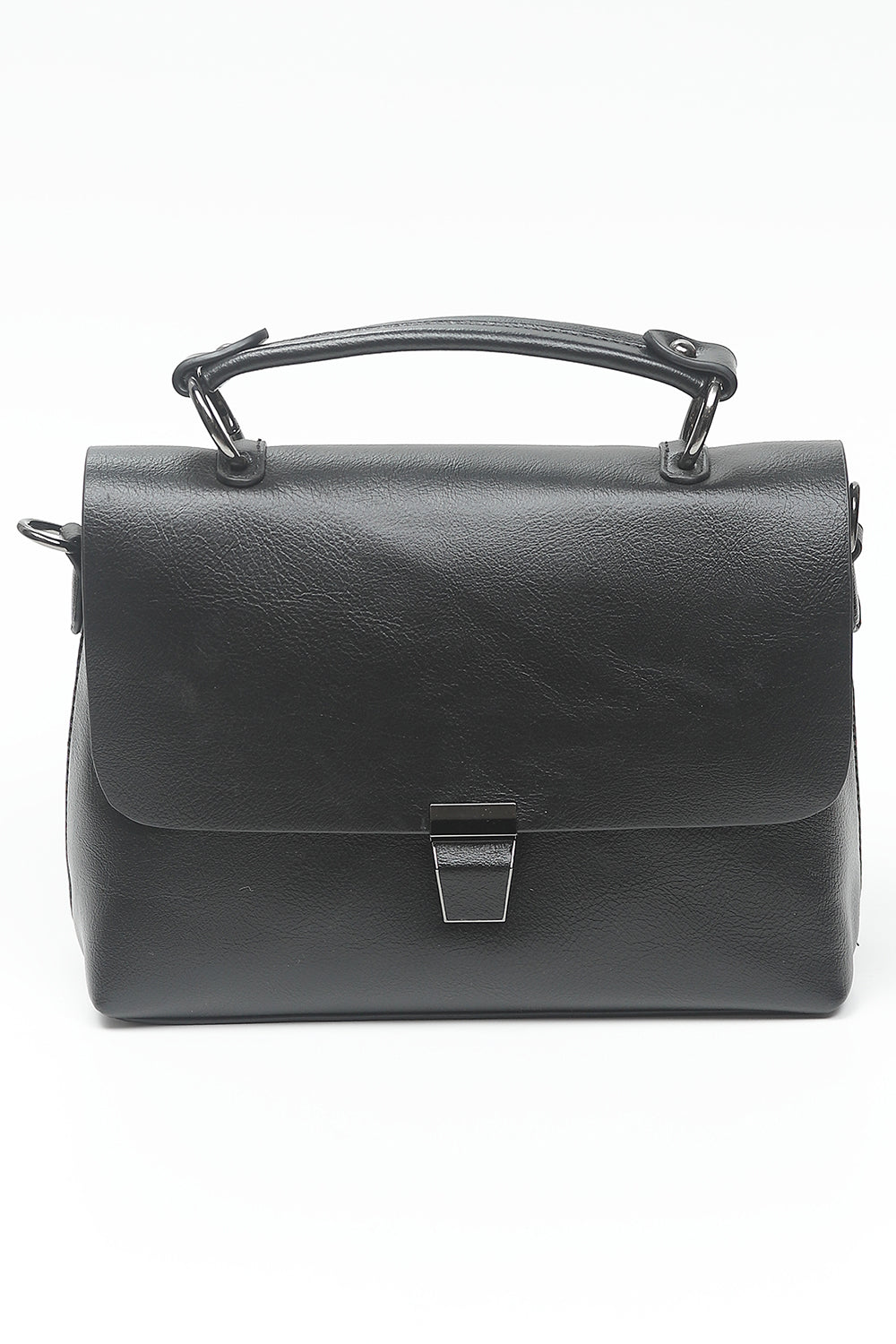 Nishat Linen - Black Hand Bag-556542103-S22