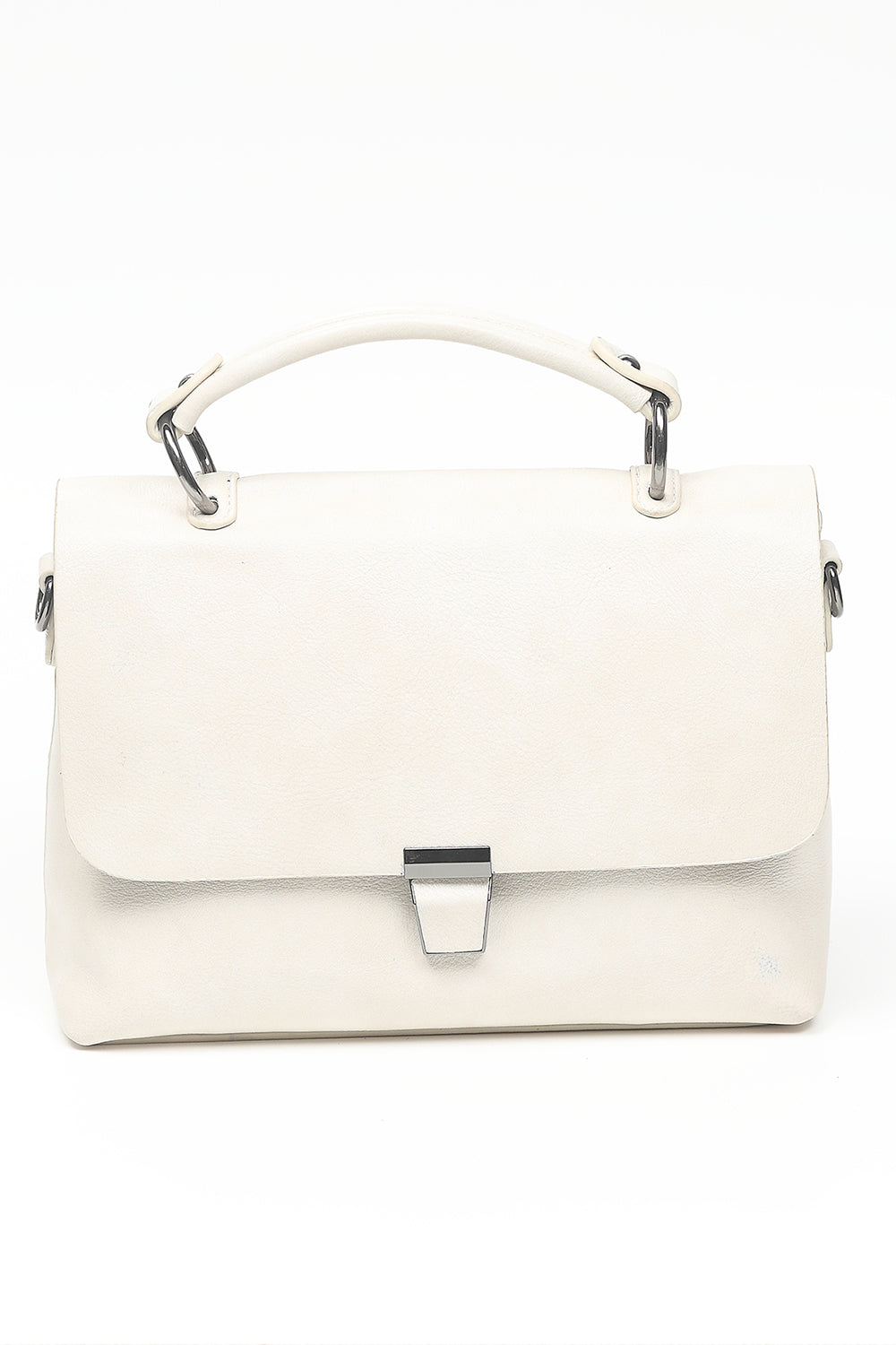 Nishat Linen - Off White Hand Bag-556542107-S22