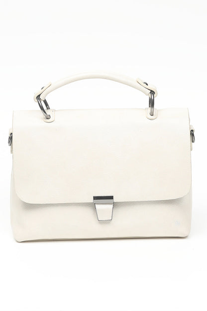 Nishat Linen - Off White Hand Bag-556542107-S22