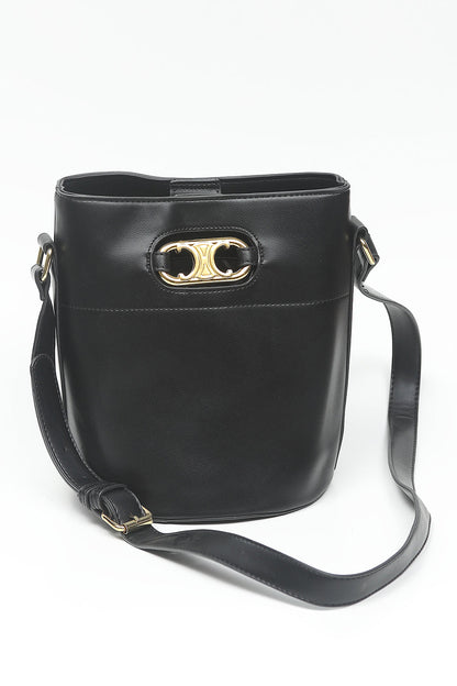 Nishat Linen - Black Hand Bag-556622103-S22