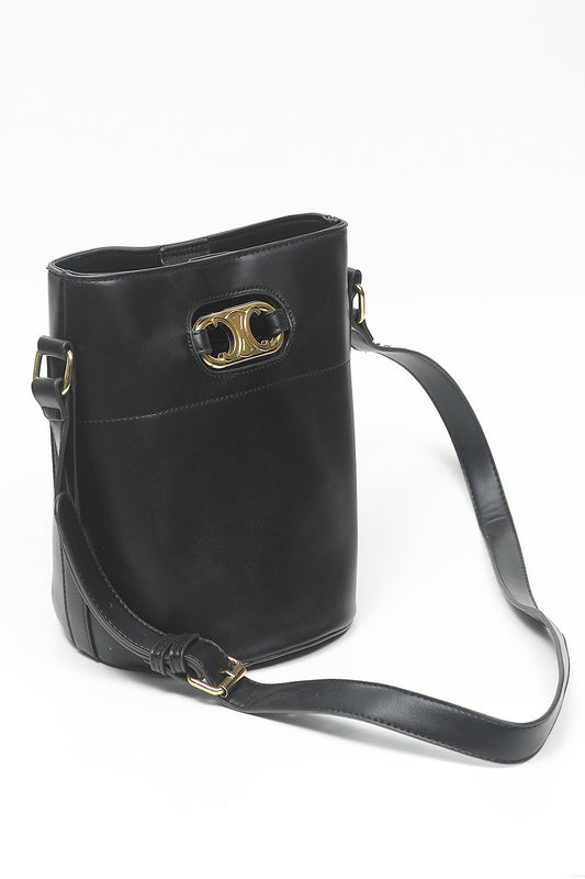 Nishat Linen - Black Hand Bag-556622103-S22