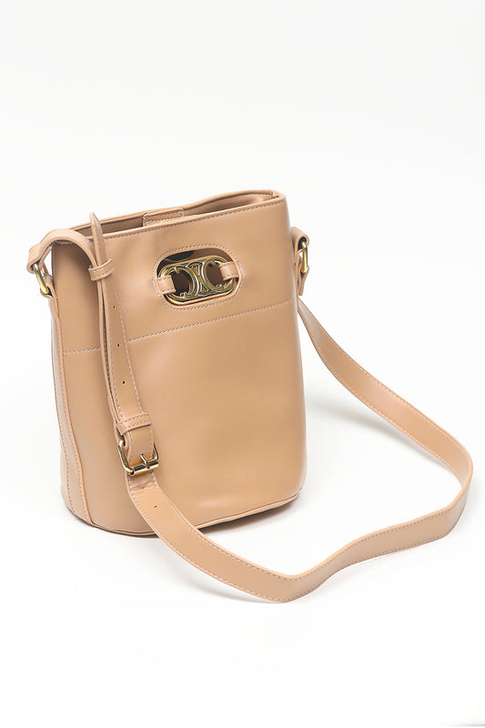 Nishat Linen - Beige Hand Bag-556622118-S22