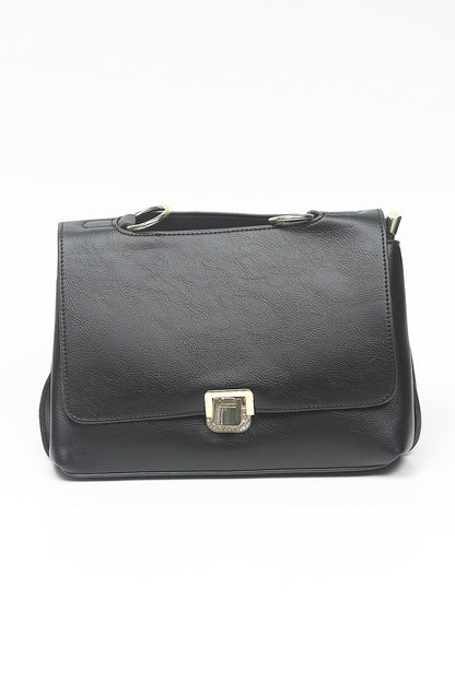 Nishat Linen - Black Hand Bag-556632103-S22