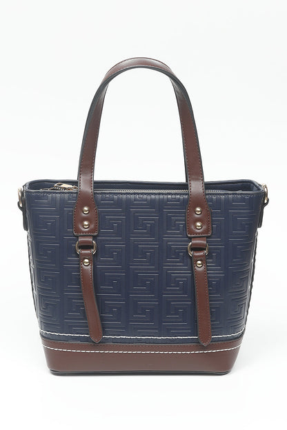 Nishat Linen - Blue Hand Bag-556642108-S22