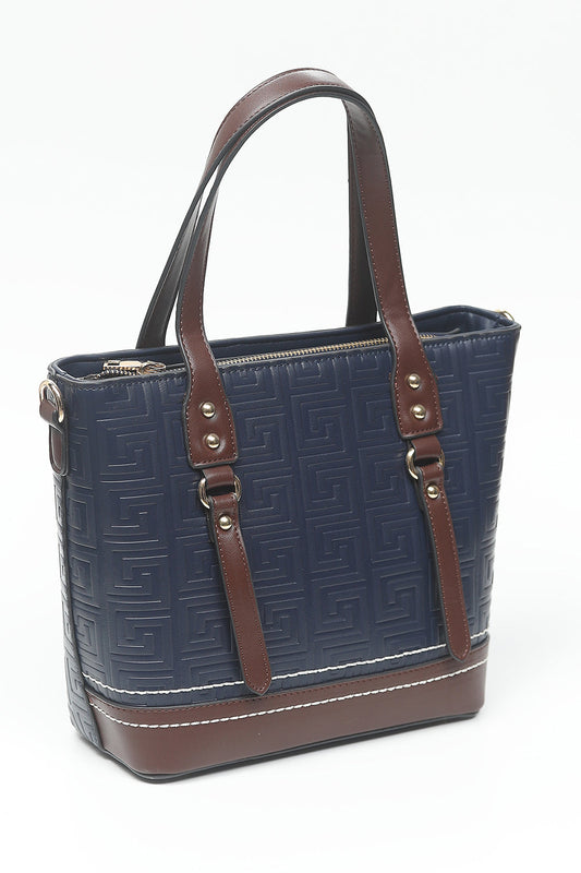 Nishat Linen - Blue Hand Bag-556642108-S22