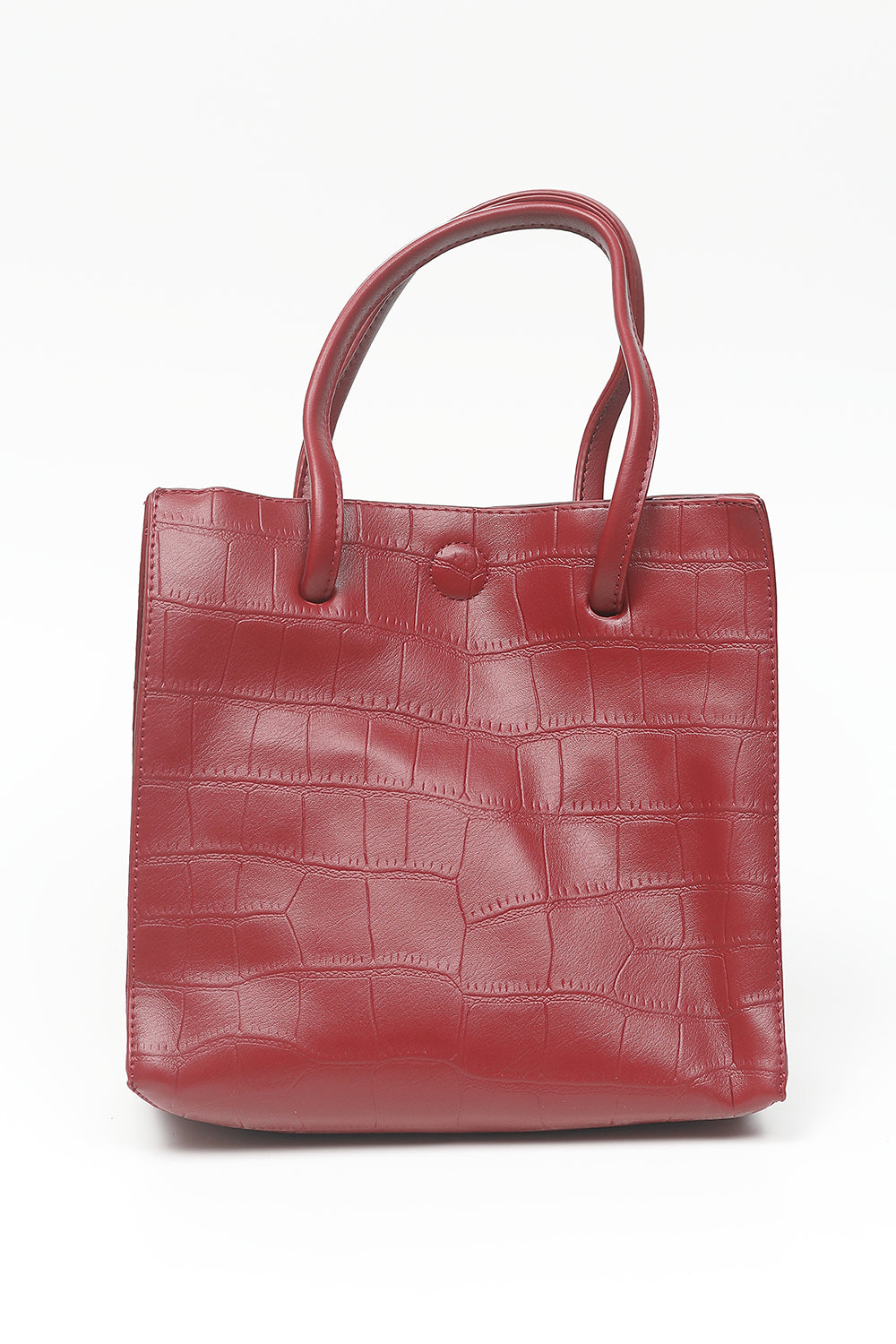 Nishat Linen - Wine Red Hand Bag-556682122-S22