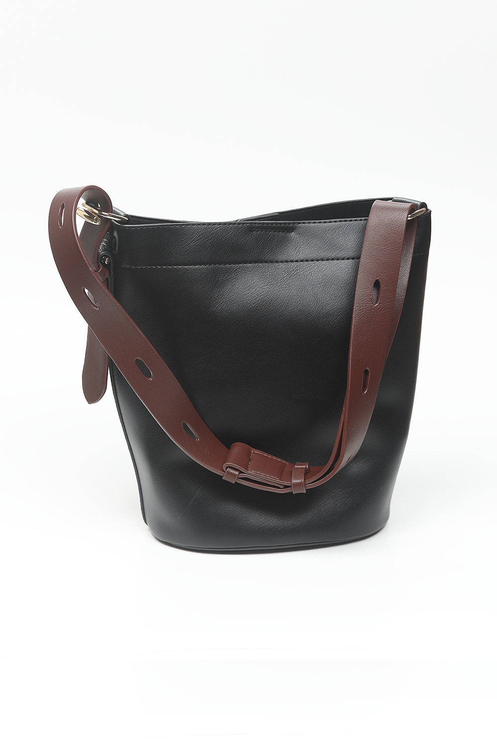 Nishat Linen - Black Hand Bag-556692103-S22