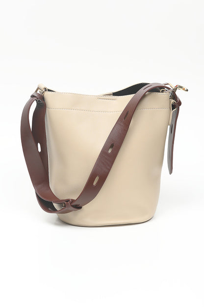 Nishat Linen - Beige Hand Bag-556692118-S22