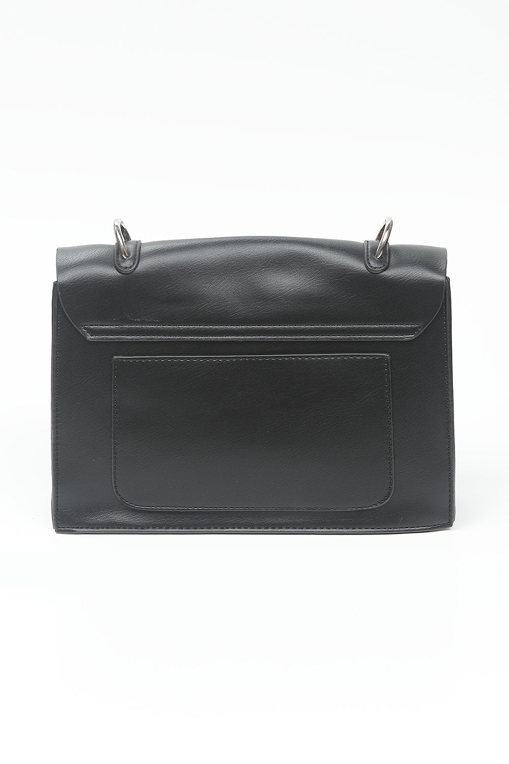 Nishat Linen - Black Hand Bag-556762103-S22