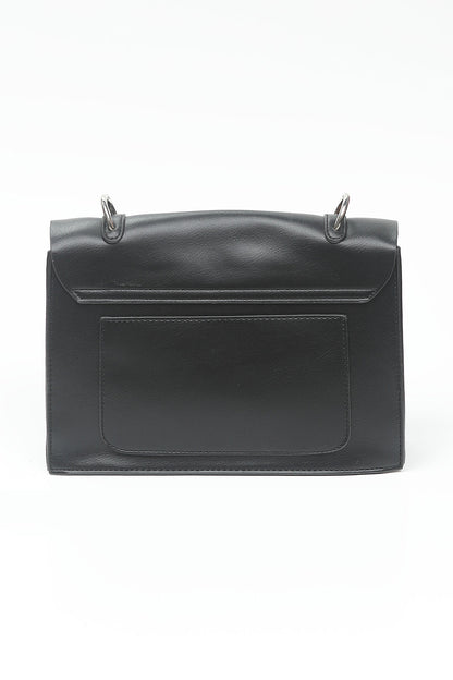 Nishat Linen - Black Hand Bag-556762103-S22