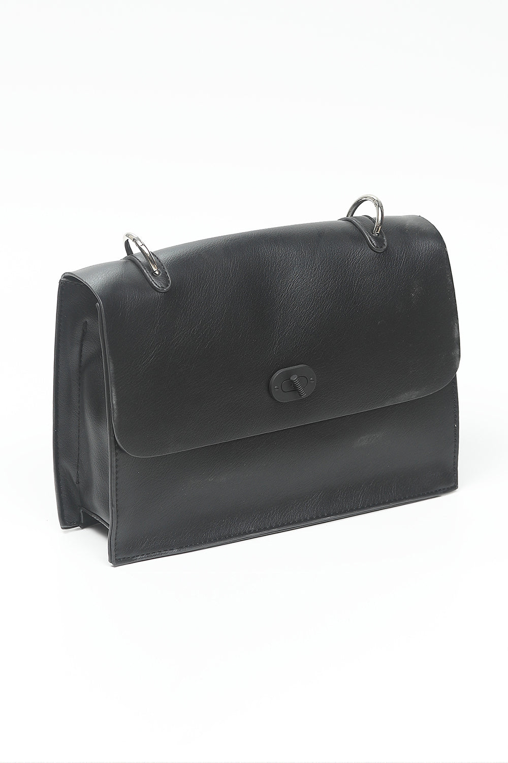 Nishat Linen - Black Hand Bag-556762103-S22