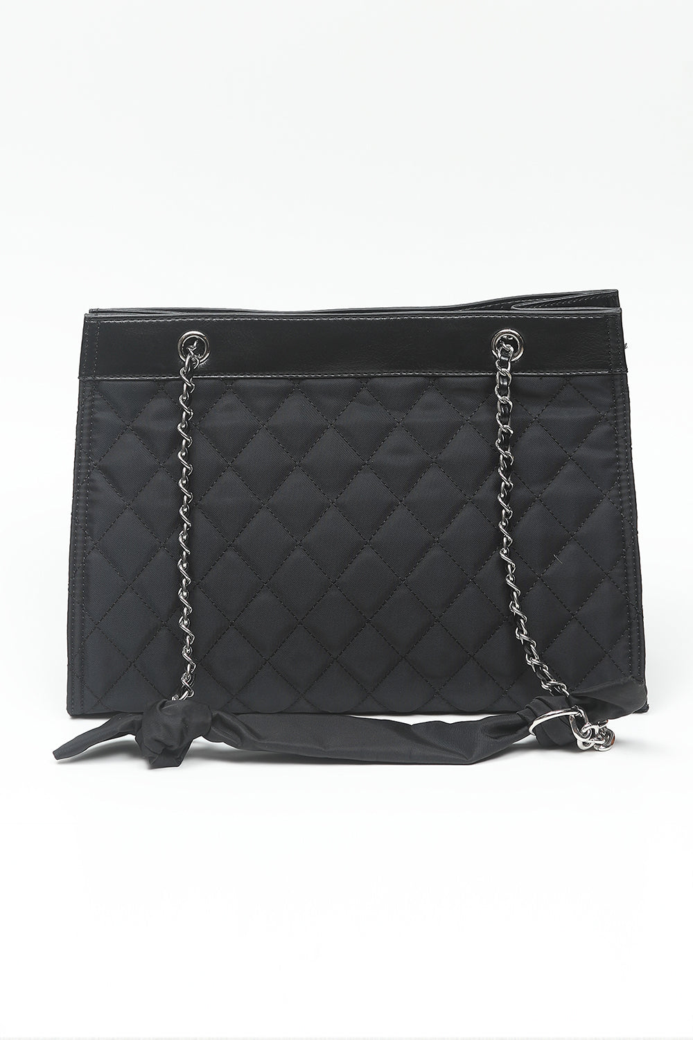 Nishat Linen - Black Hand Bag-556812103-S22