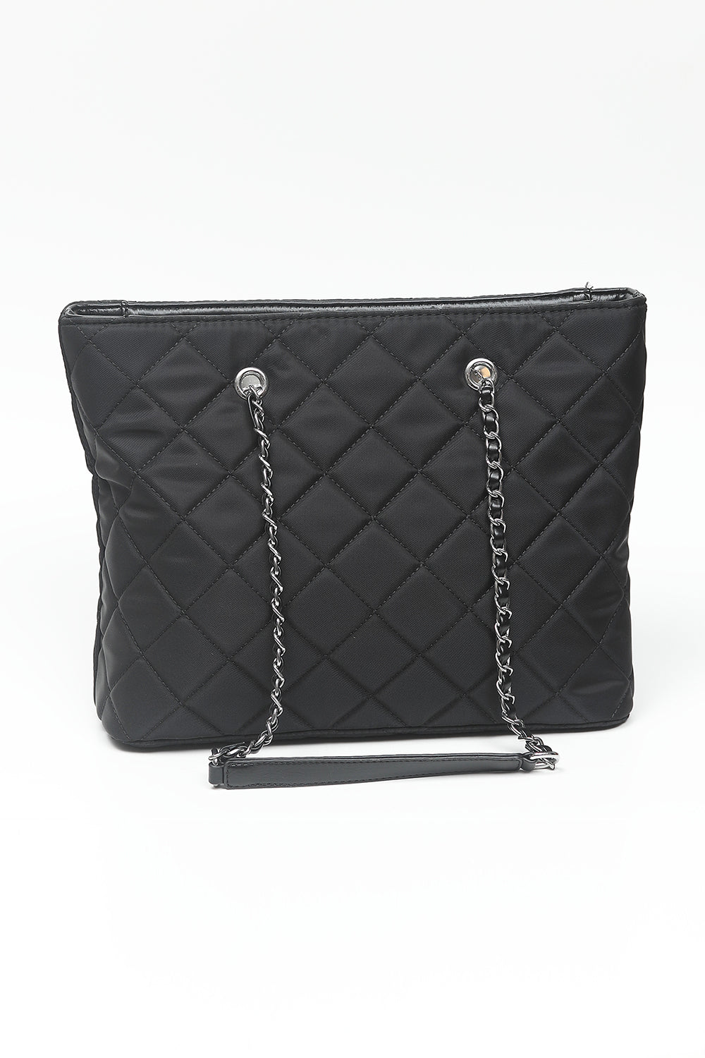 Nishat Linen - Black Hand Bag-556822103-S22