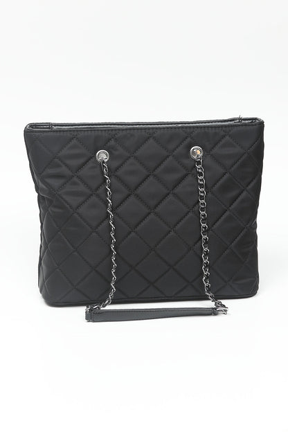 Nishat Linen - Black Hand Bag-556822103-S22