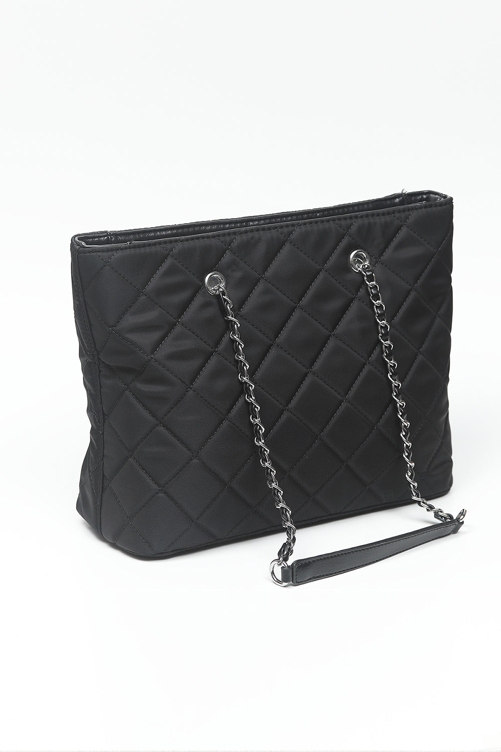 Nishat Linen - Black Hand Bag-556822103-S22