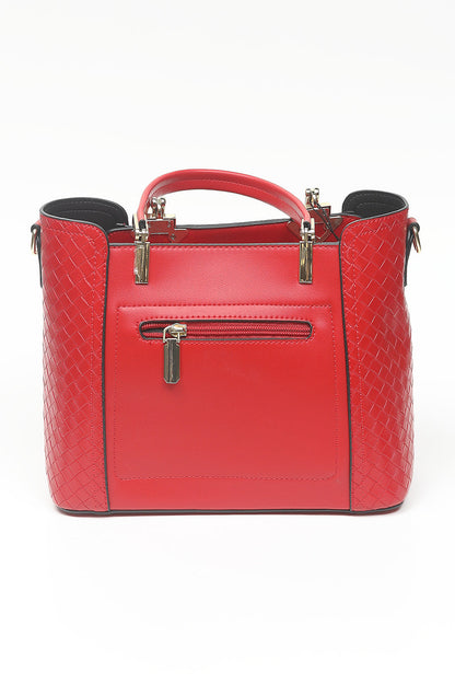 Nishat Linen - Red Hand Bag-556852101-S22