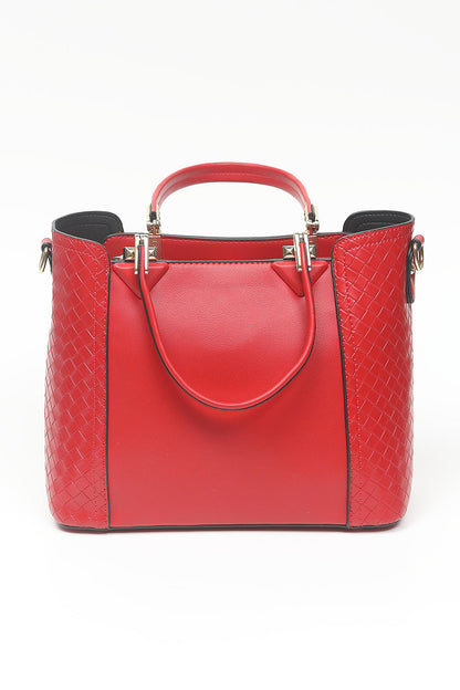 Nishat Linen - Red Hand Bag-556852101-S22