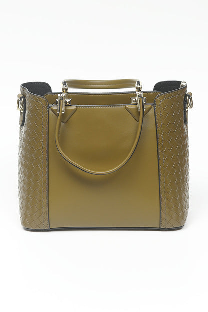 Nishat Linen - Green Hand Bag-556852104-S22