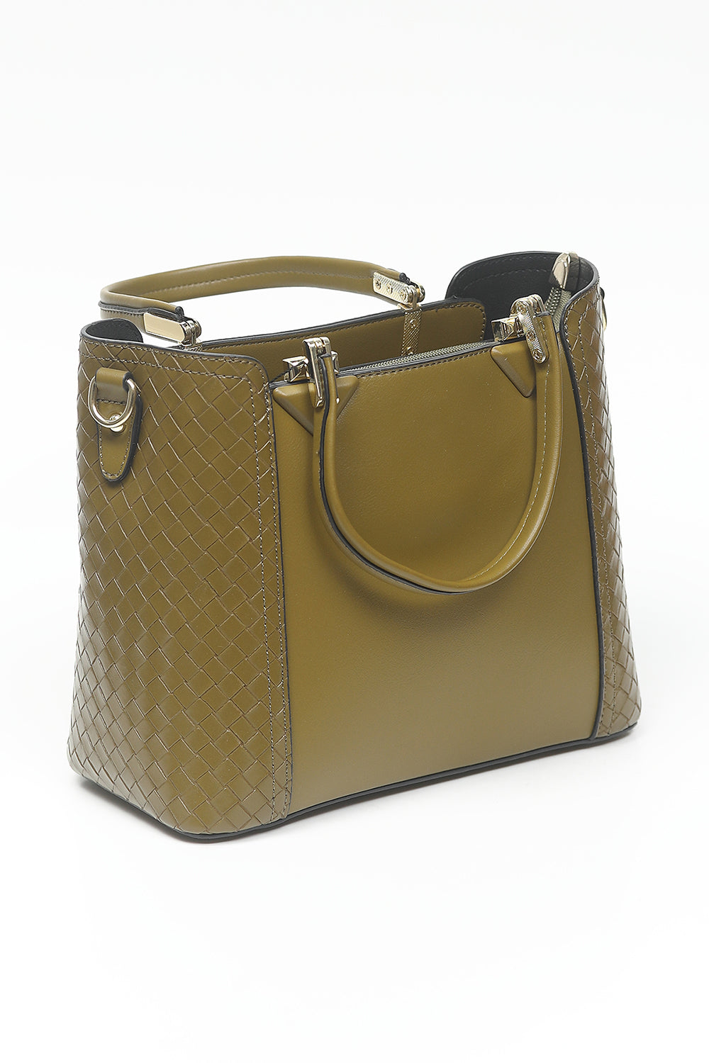 Nishat Linen - Green Hand Bag-556852104-S22