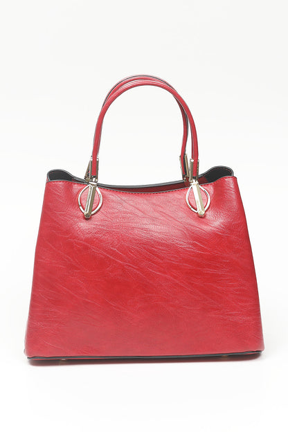 Nishat Linen - Red Hand Bag-556872101-S22