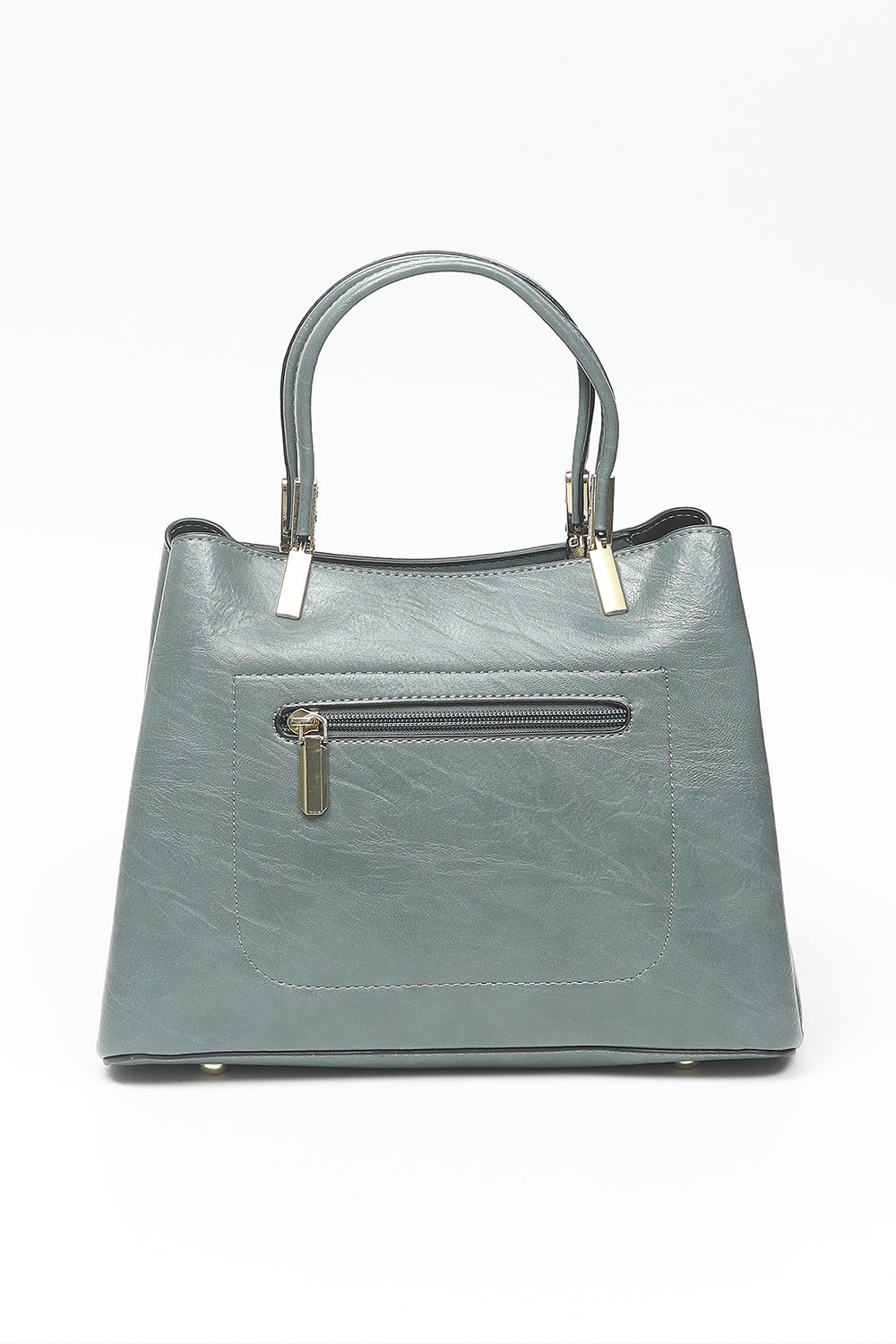 Nishat Linen - Dark Green Hand Bag-556872104-S22