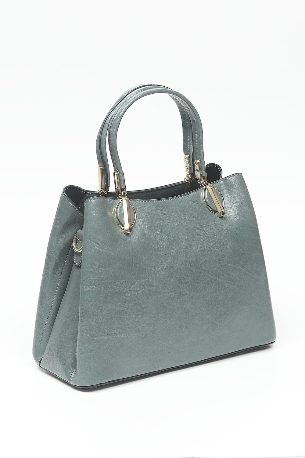 Nishat Linen - Dark Green Hand Bag-556872104-S22