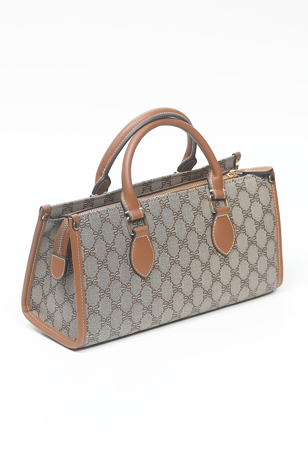 Nishat Linen - Brown Hand Bag-556942113-S22