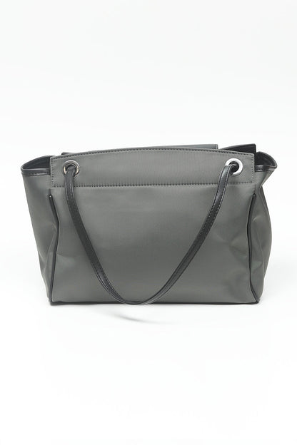 Nishat Linen - Grey Green Hand Bag-557032111-S22