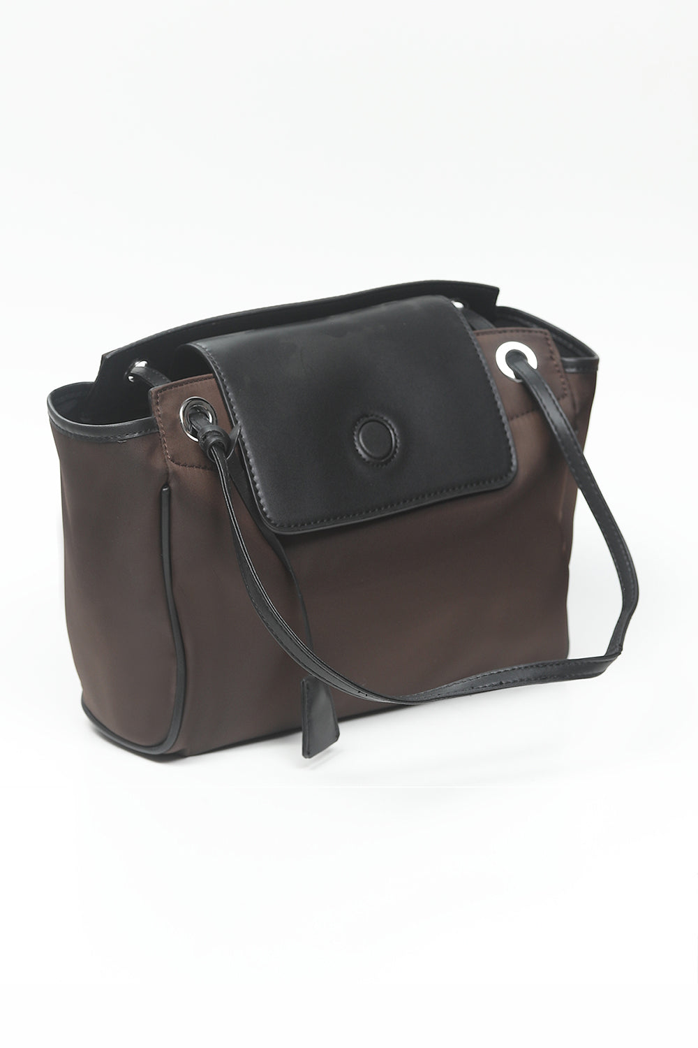 Nishat Linen - Dark Coffee Hand Bag-557032117-S22