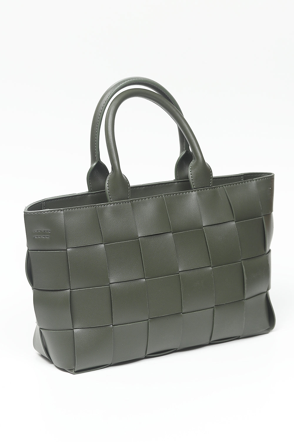 Nishat Linen - Army Green Hand Bag-557052104-S22