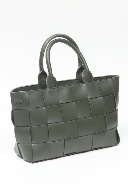 Nishat Linen - Army Green Hand Bag-557052104-S22