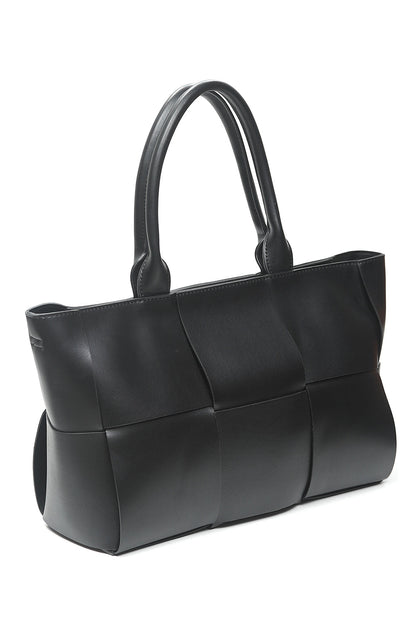 Nishat Linen - Black Hand Bag-557062103-S22