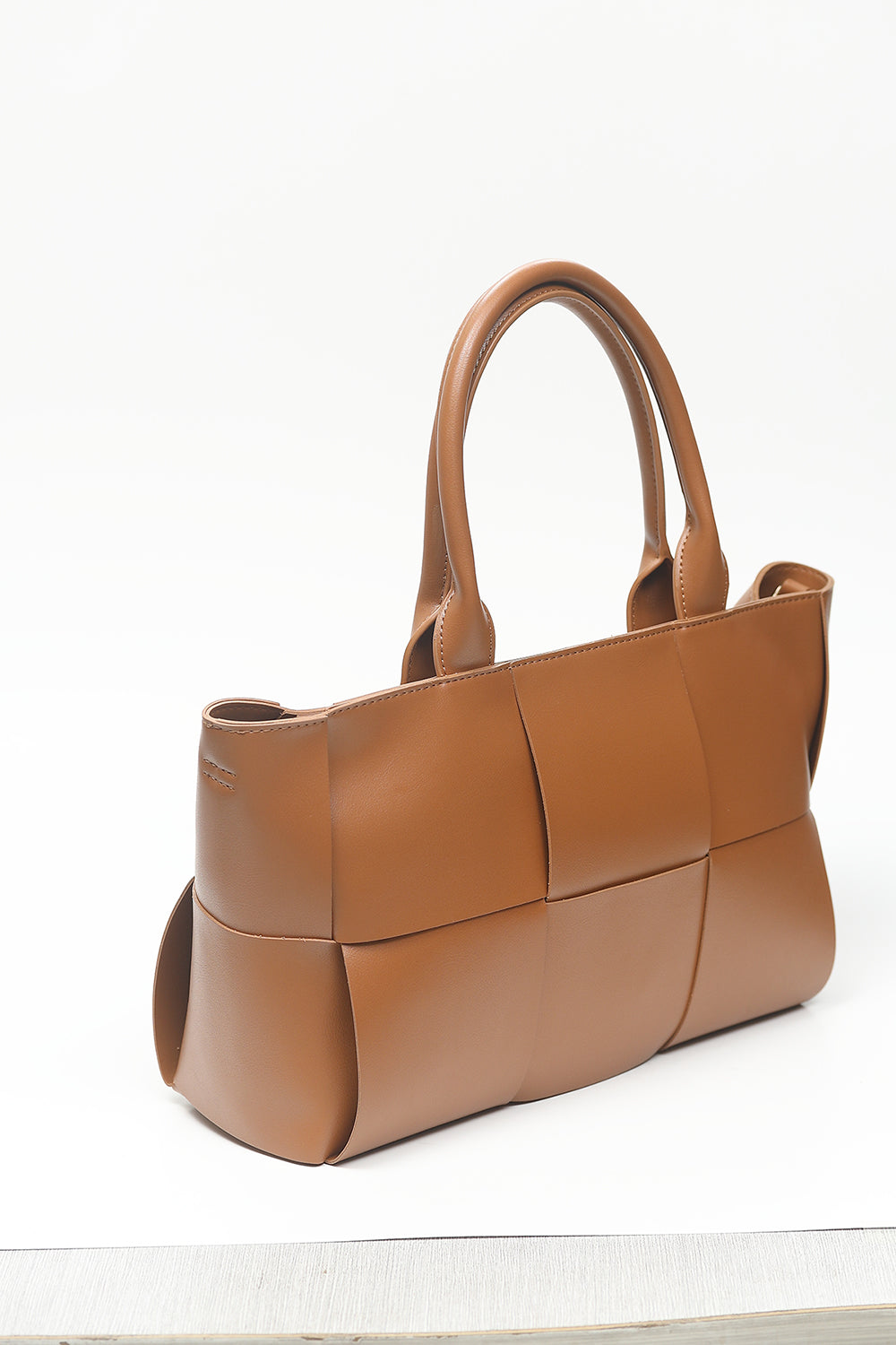 Nishat Linen - Brown Hand Bag-557062113-S22